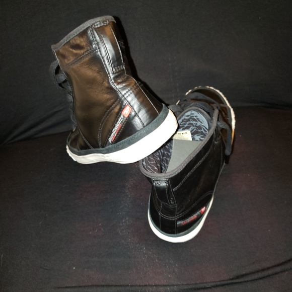 Diesel Black Hightop Sneaker Leather&Suede 12 - Picture 5 of 6